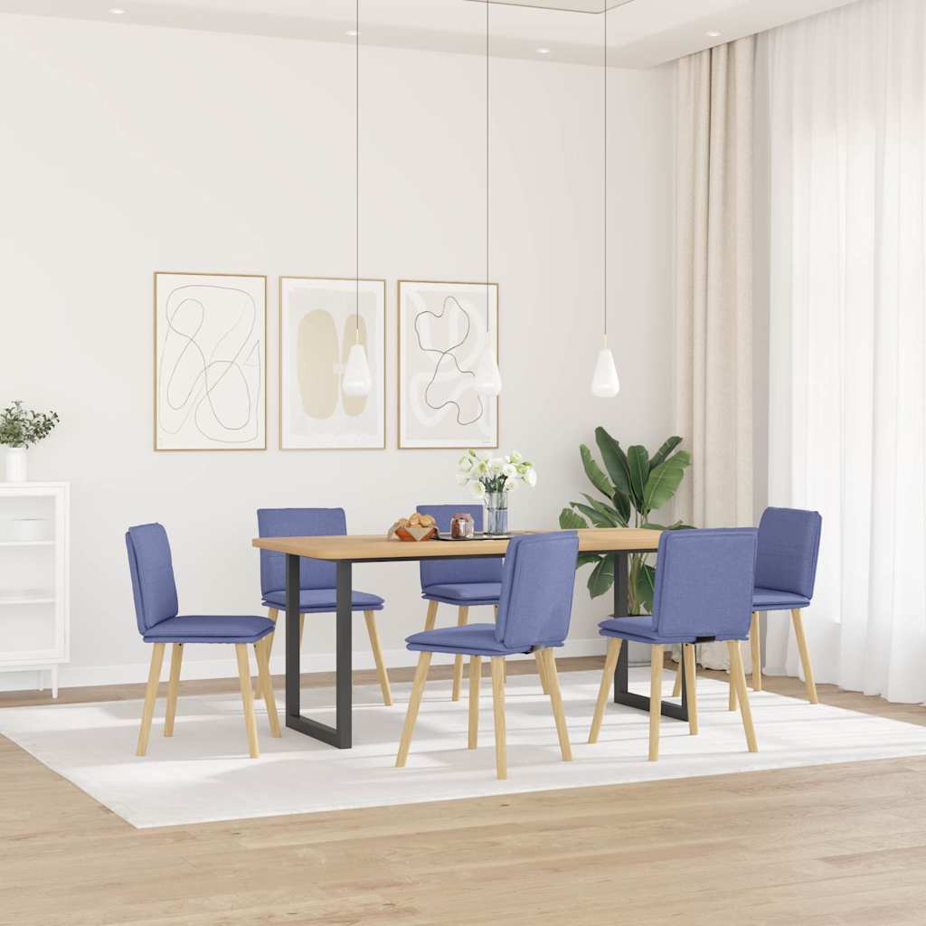 vidaXL Eetkamerstoelen draaibaar 2 st stof taupe - Aashly