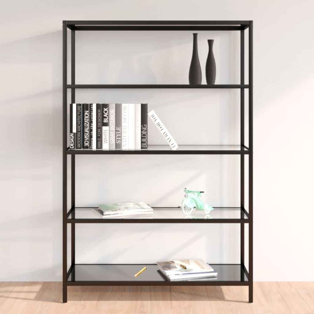vidaXL Schap 100x36x168 cm gehard glas transparant