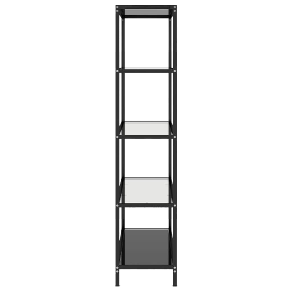 vidaXL Schap 100x36x168 cm gehard glas transparant