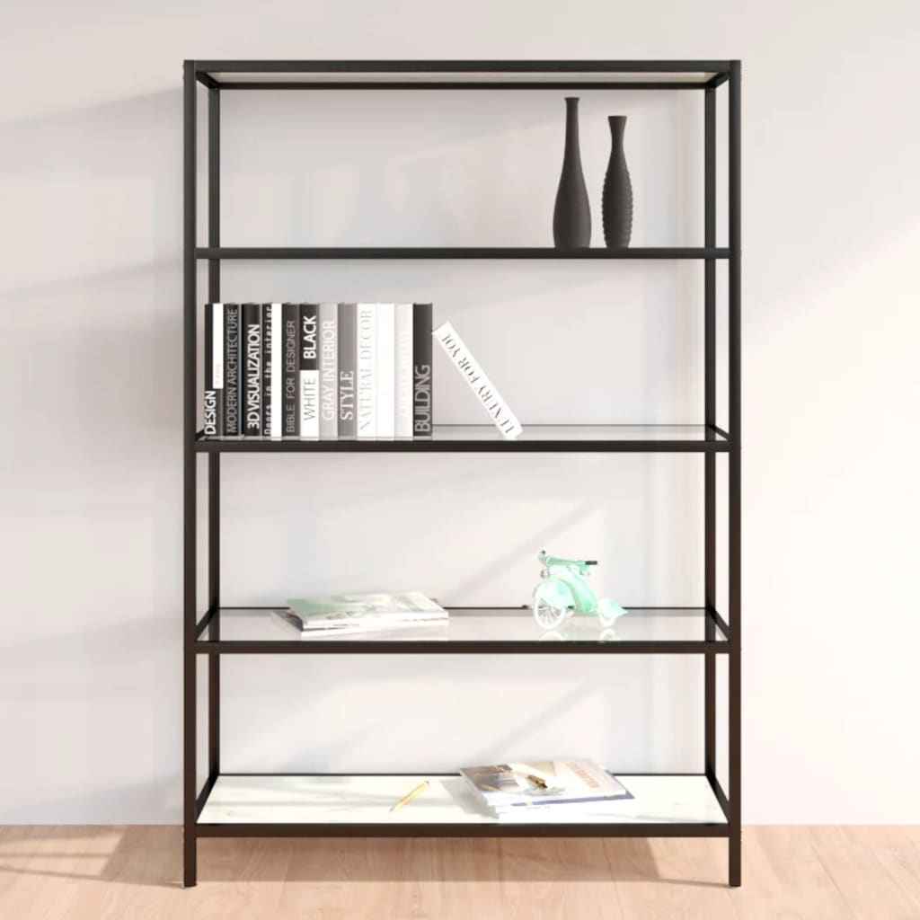 vidaXL Schap 100x36x168 cm gehard glas transparant