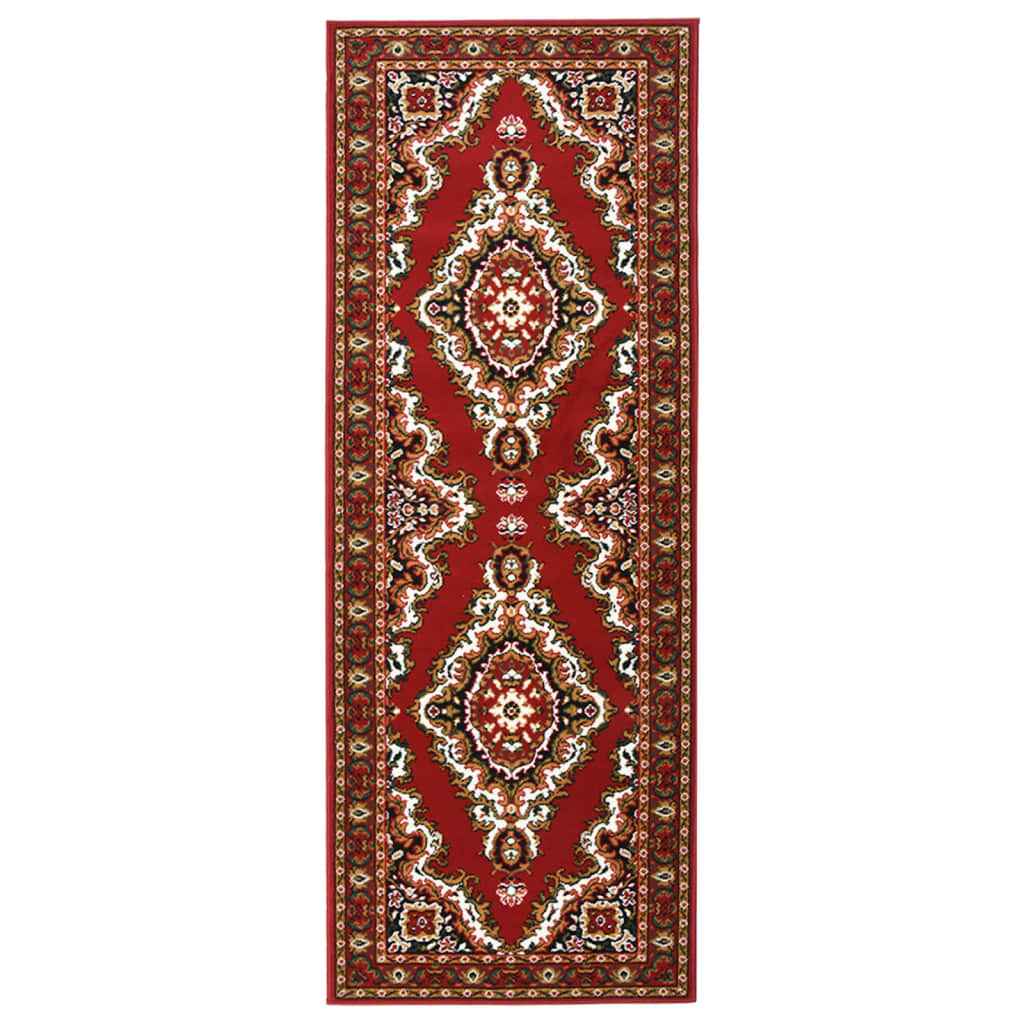 vidaXL Tapijtloper 60x200 cm BCF oosters rood
