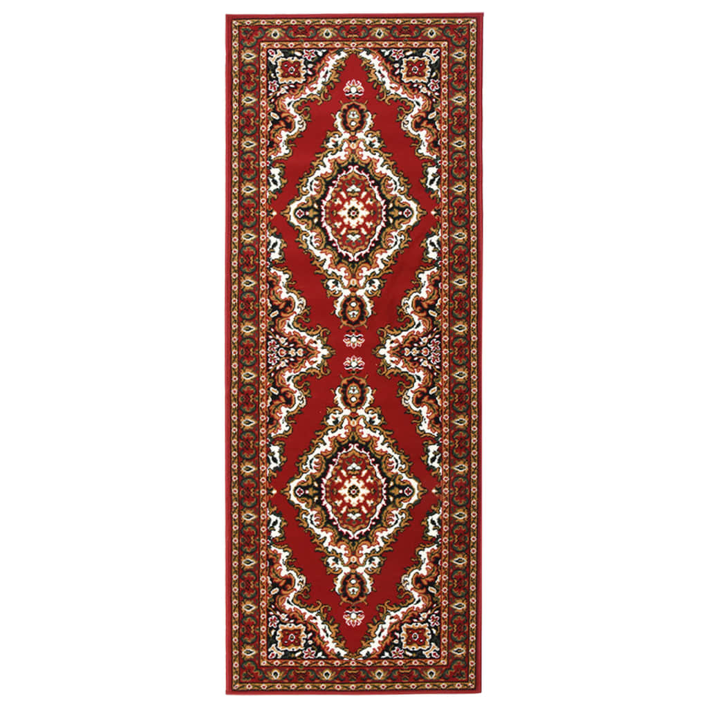 vidaXL Tapijtloper 60x200 cm BCF oosters rood