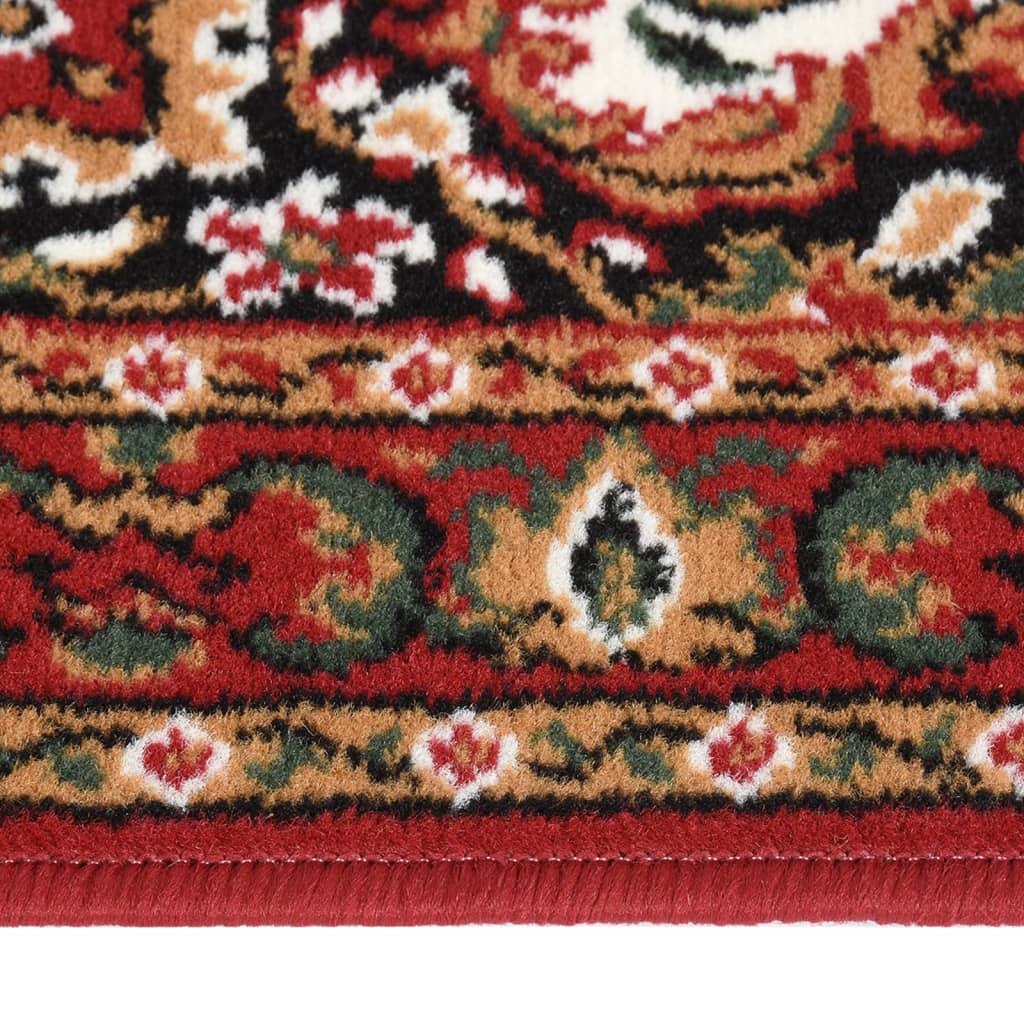 vidaXL Tapijtloper 60x200 cm BCF oosters rood