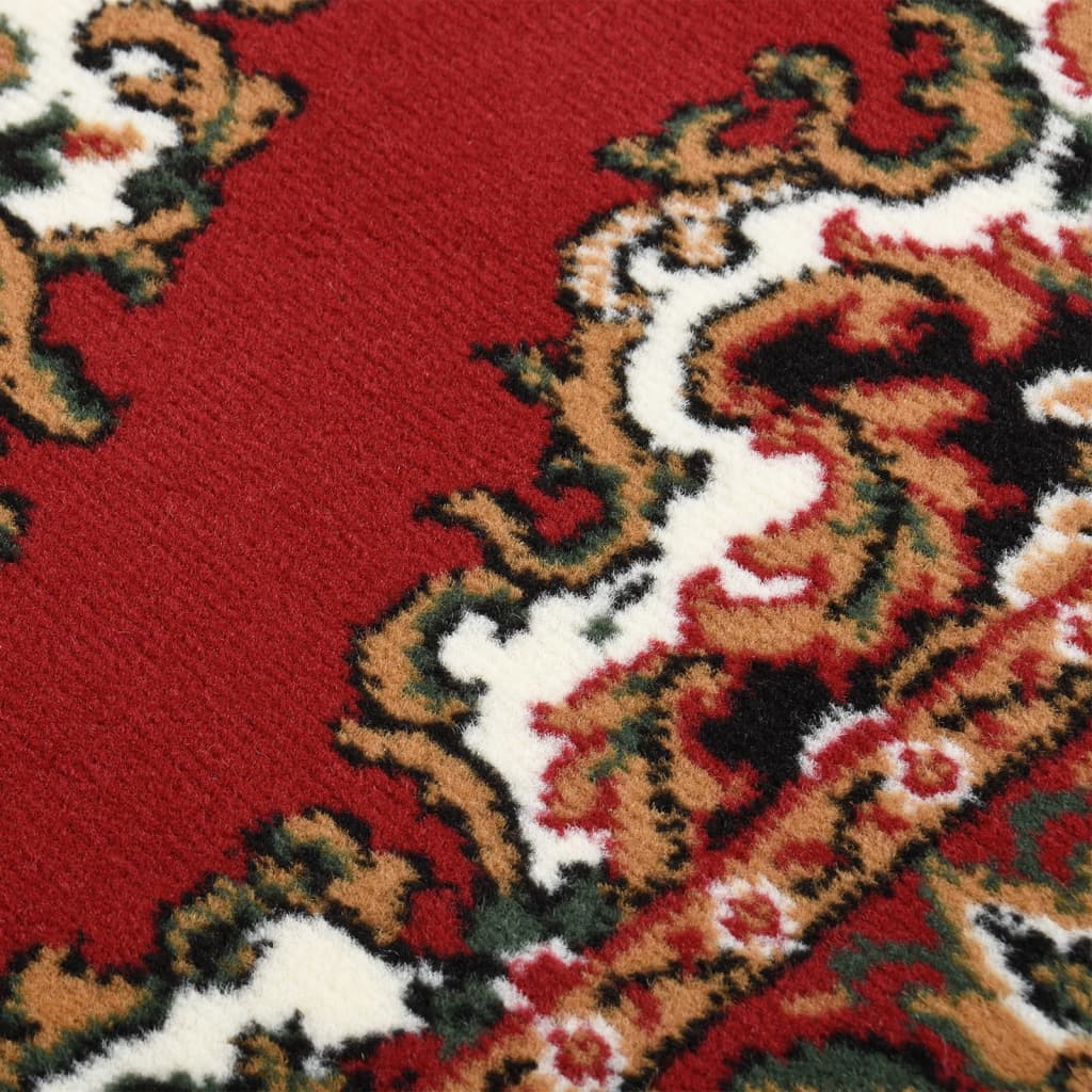 vidaXL Tapijtloper 60x200 cm BCF oosters rood