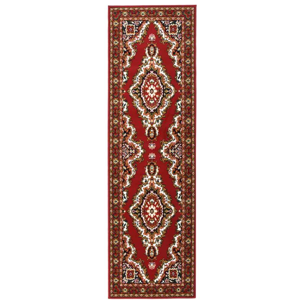 vidaXL Tapijtloper 60x200 cm BCF oosters rood