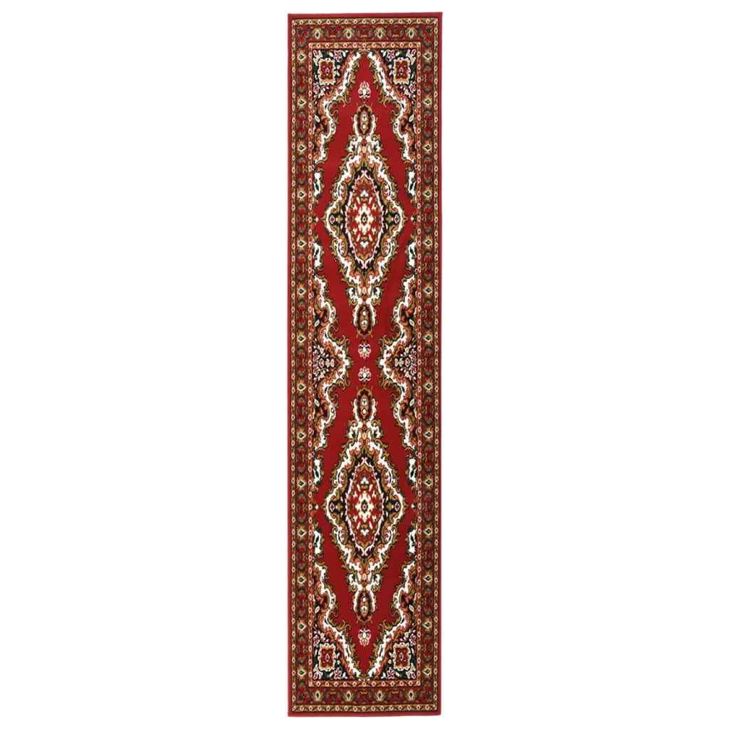 vidaXL Tapijtloper 60x200 cm BCF oosters rood