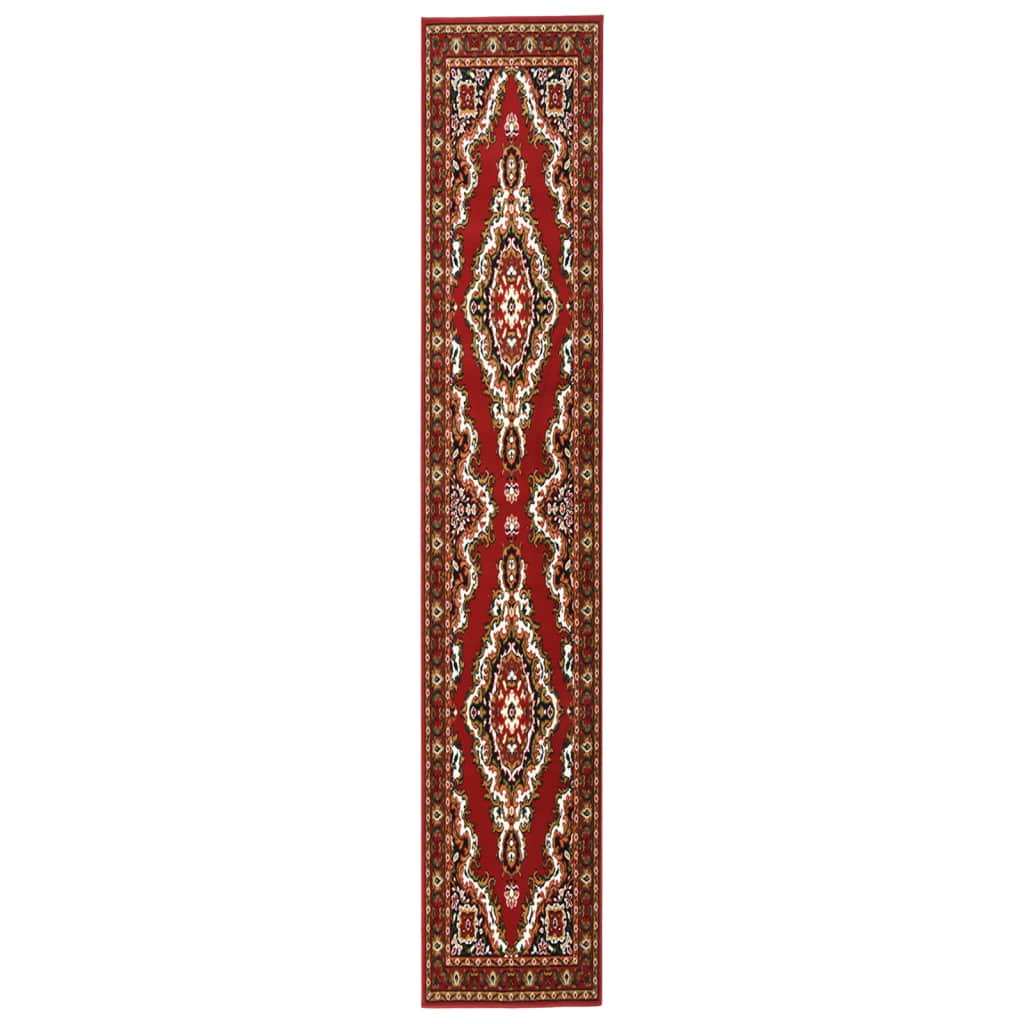 vidaXL Tapijtloper 60x200 cm BCF oosters rood
