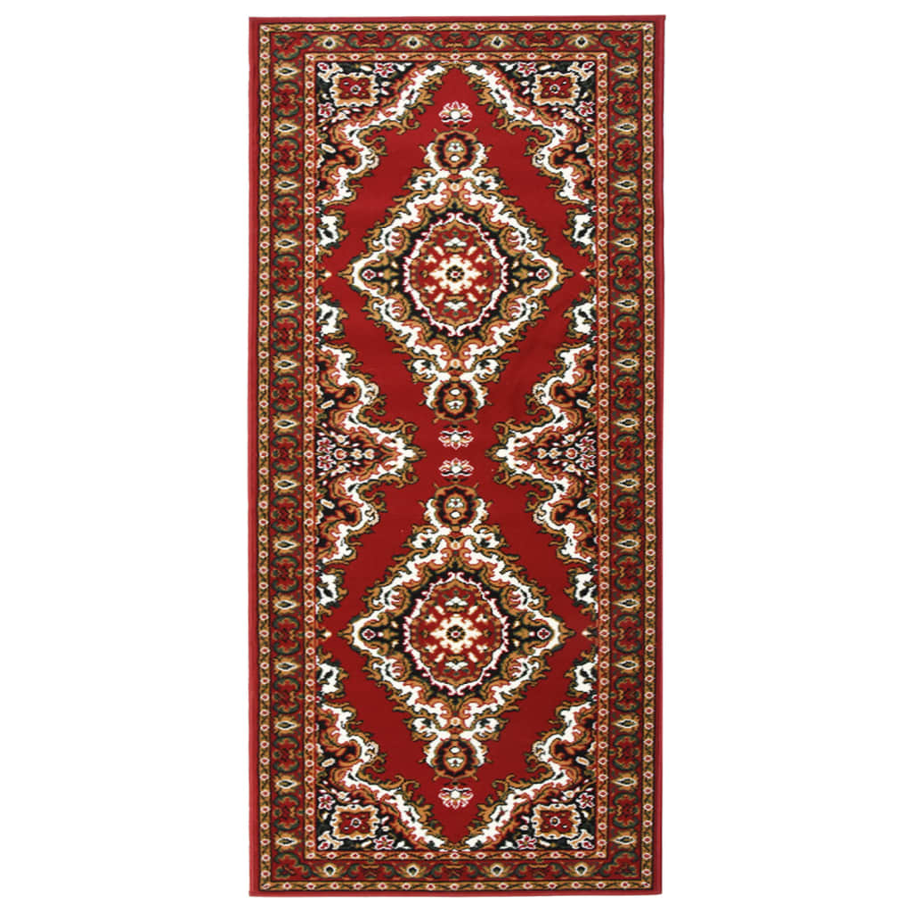 vidaXL Tapijtloper 60x200 cm BCF oosters rood