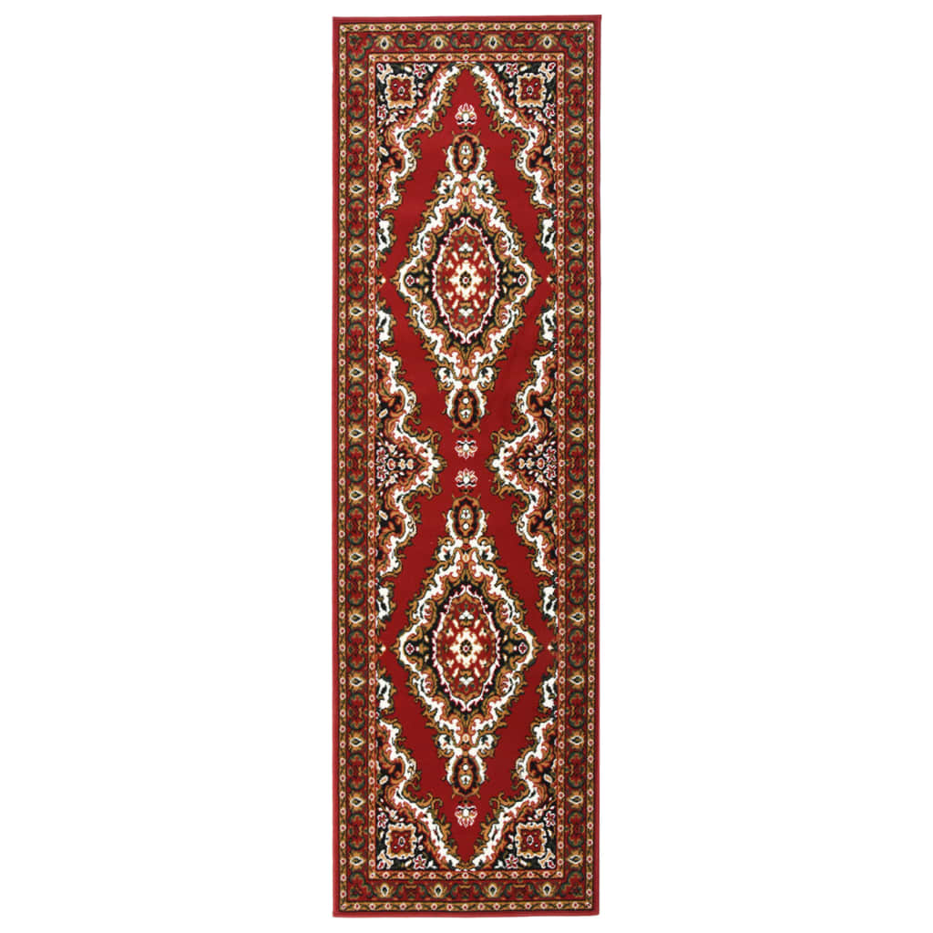 vidaXL Tapijtloper 60x200 cm BCF oosters rood
