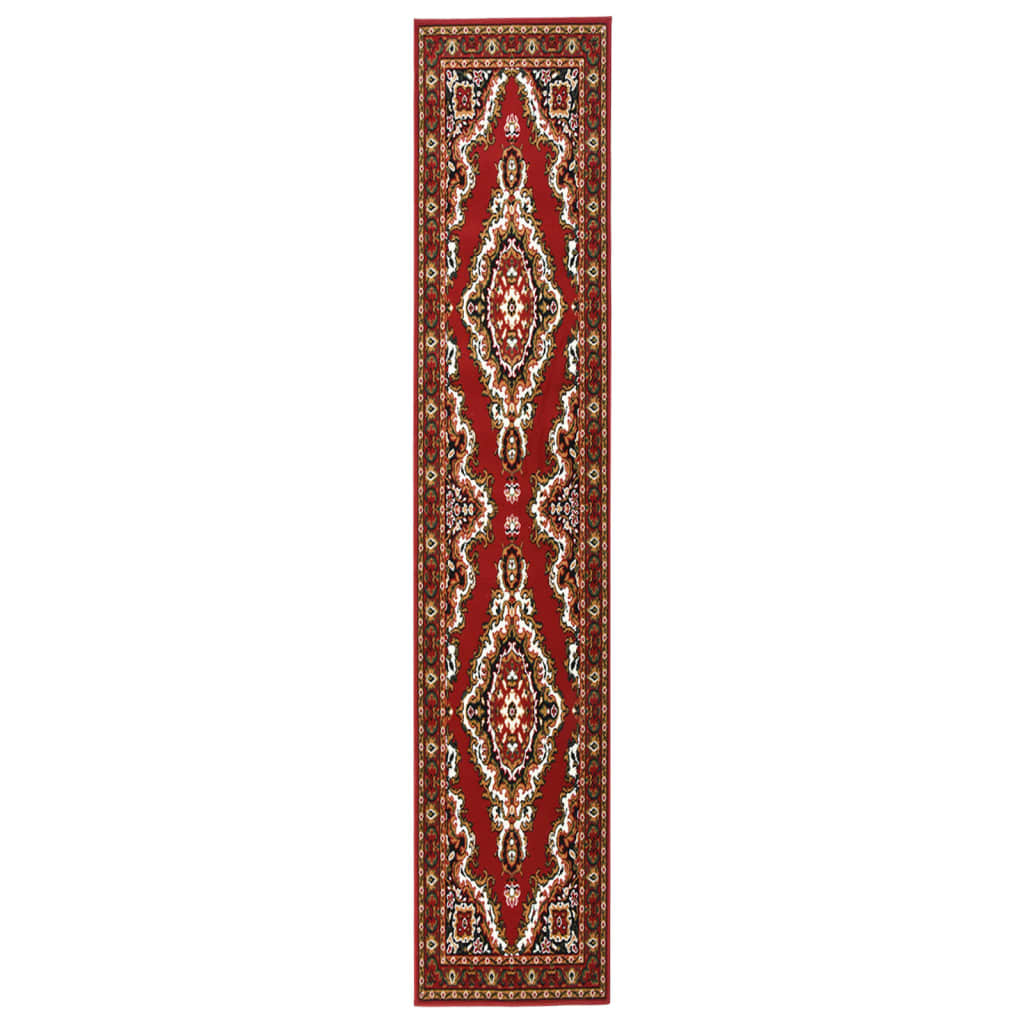 vidaXL Tapijtloper 60x200 cm BCF oosters rood