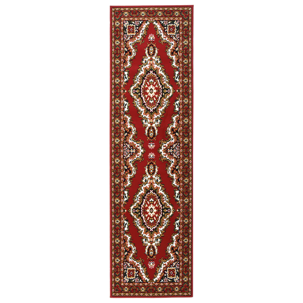 vidaXL Tapijtloper 60x200 cm BCF oosters rood