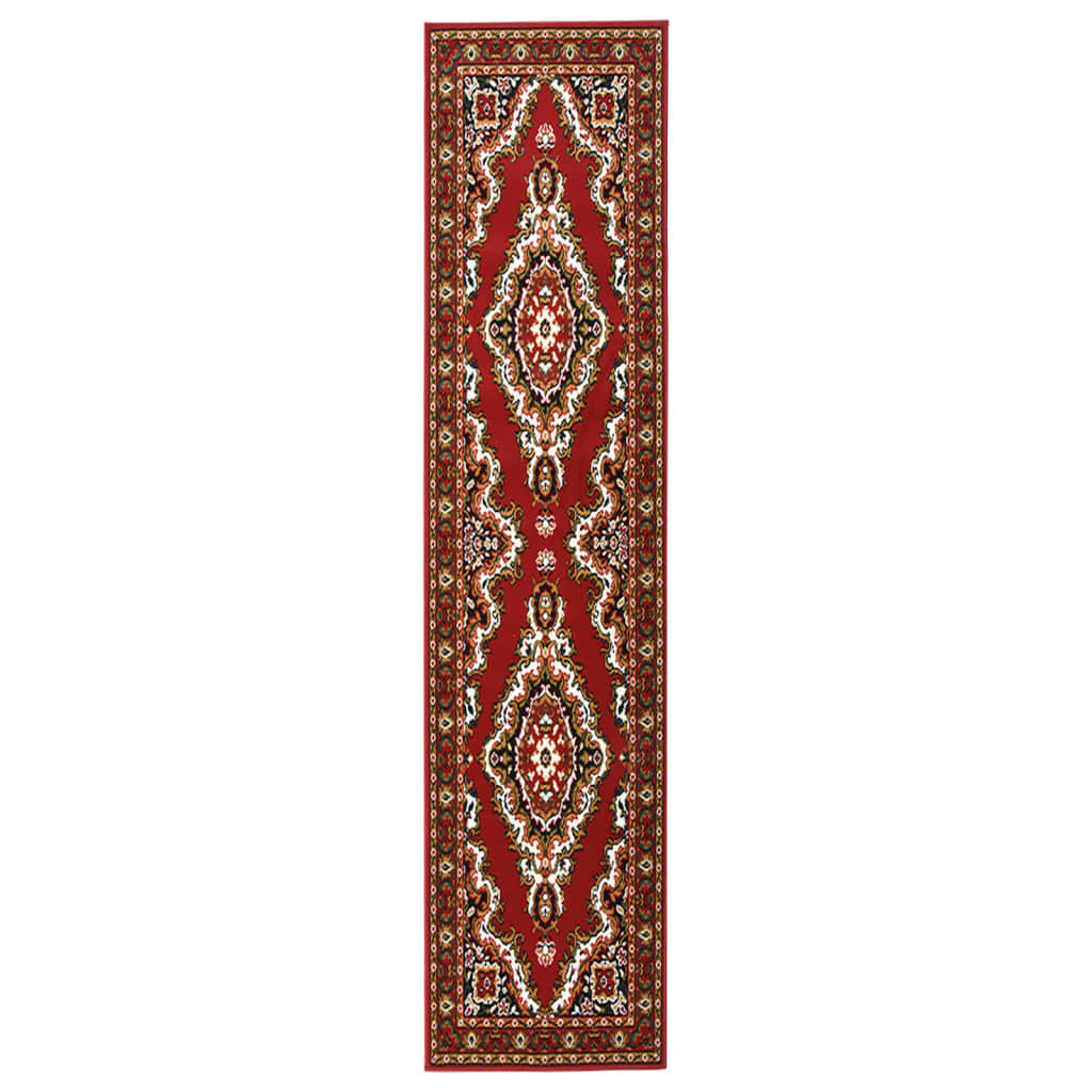 vidaXL Tapijtloper 60x200 cm BCF oosters rood