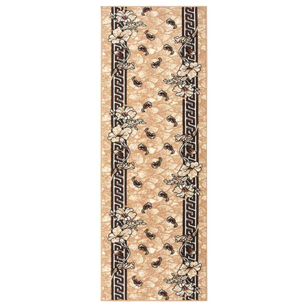 vidaXL Tapijtloper 60x150 cm BCF beige