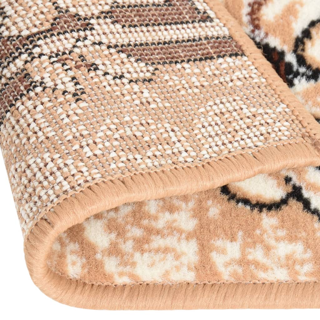 vidaXL Tapijtloper 60x150 cm BCF beige