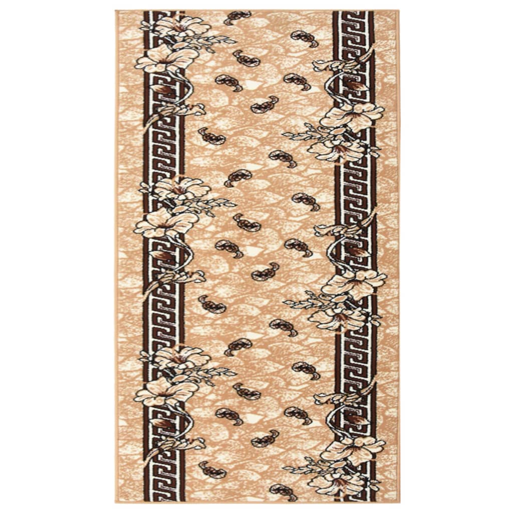 vidaXL Tapijtloper 60x150 cm BCF beige