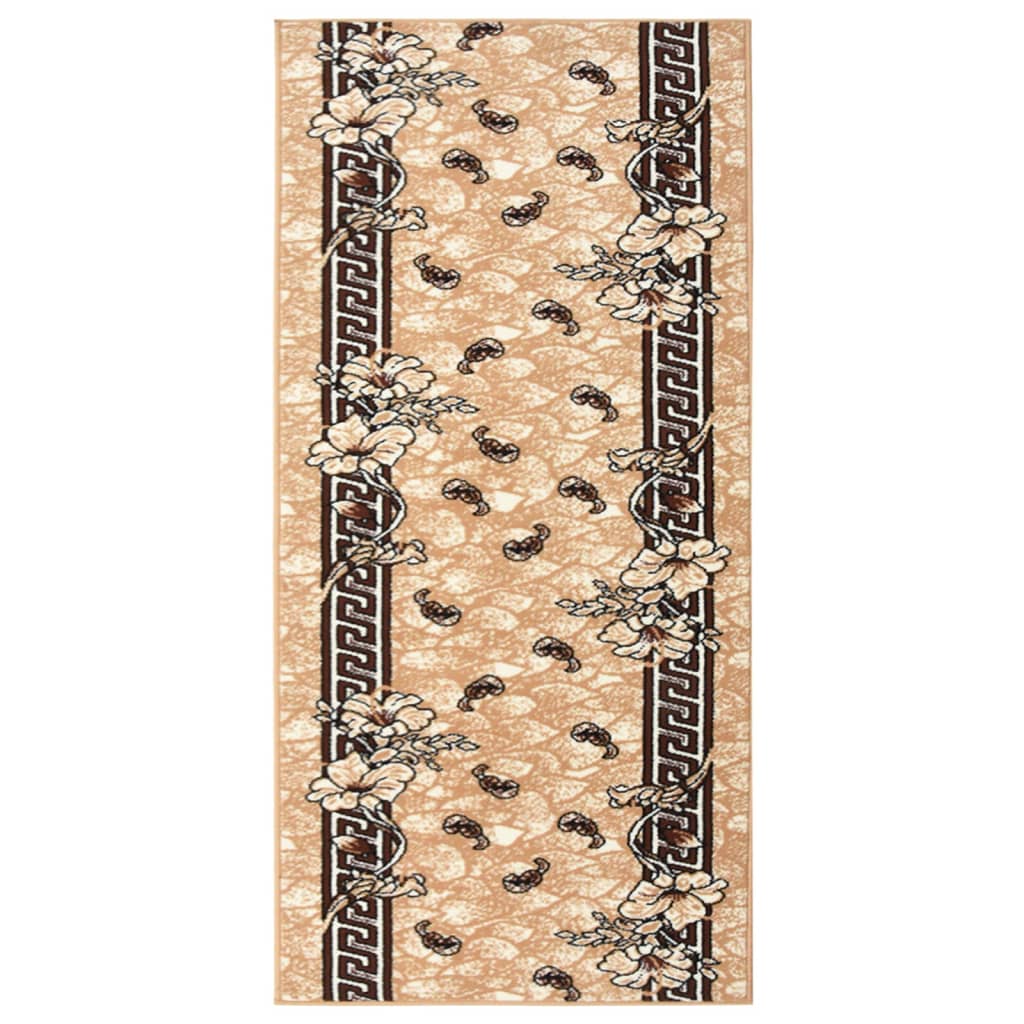 vidaXL Tapijtloper 60x150 cm BCF beige