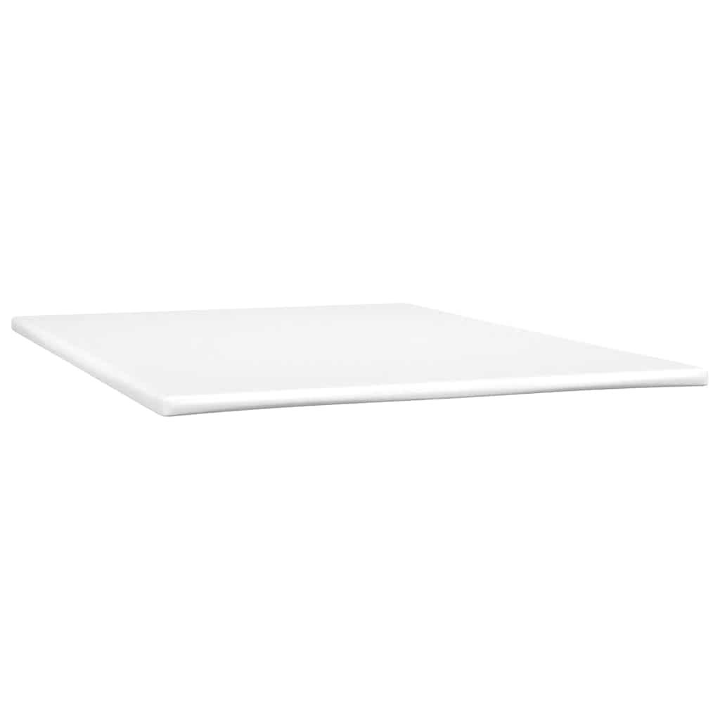 vidaXL Boxspring met matras fluweel lichtgrijs 80x210 cm