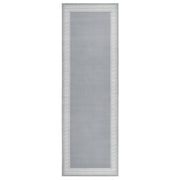 vidaXL Tapijtloper 60x200 cm BCF grijs met motief