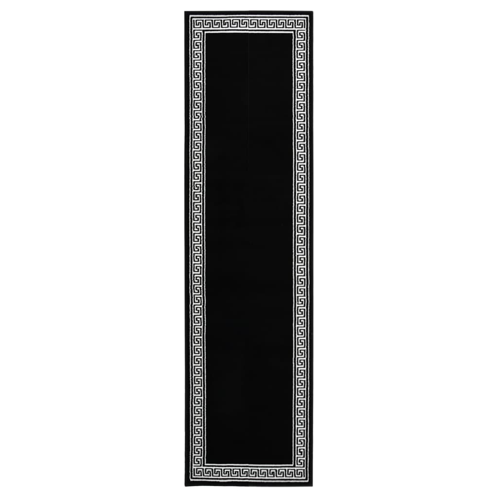 vidaXL Tapijtloper 60x200 cm BCF grijs met motief