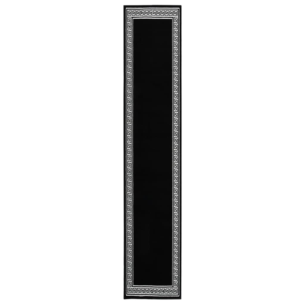 vidaXL Tapijtloper 60x200 cm BCF grijs met motief