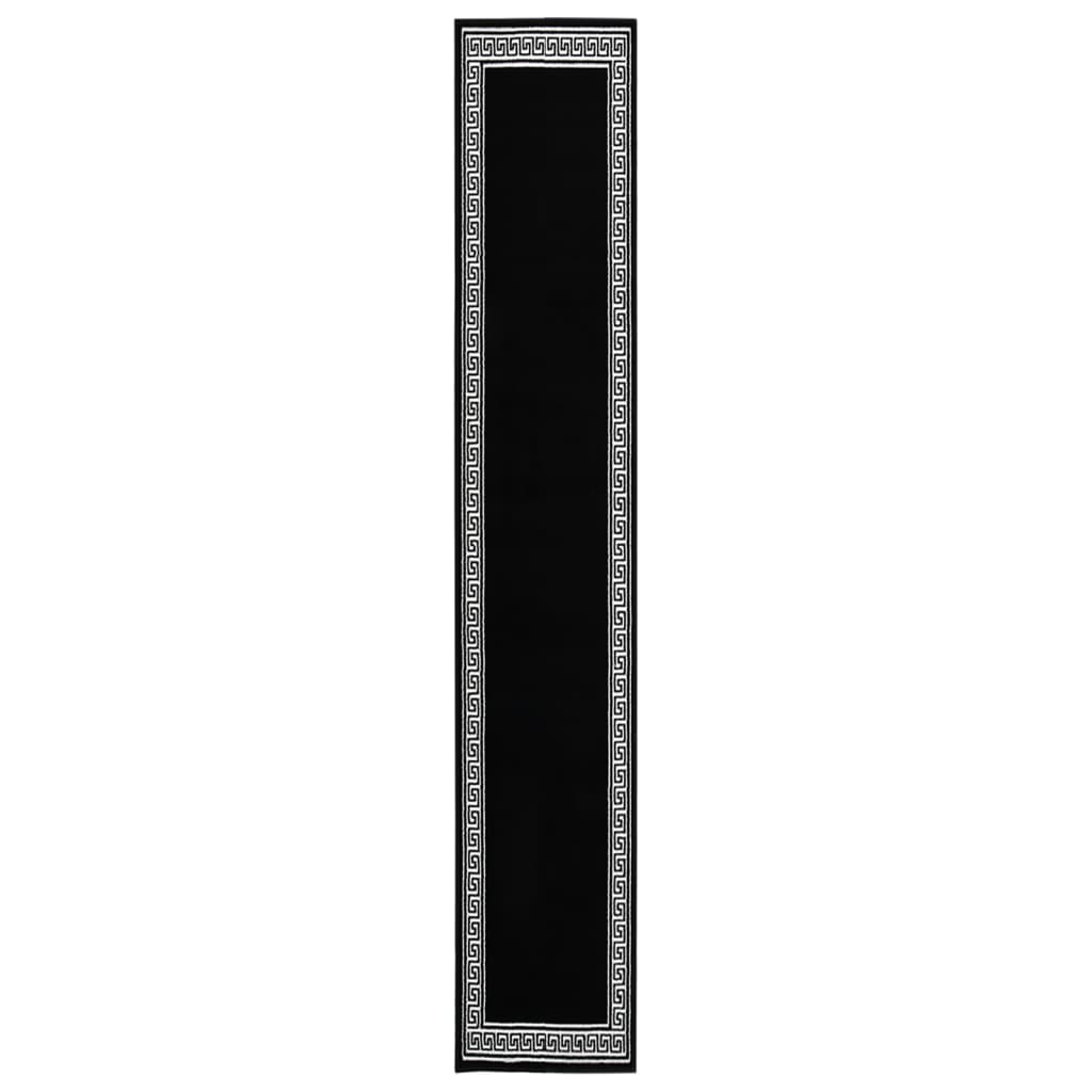 vidaXL Tapijtloper 60x200 cm BCF grijs met motief