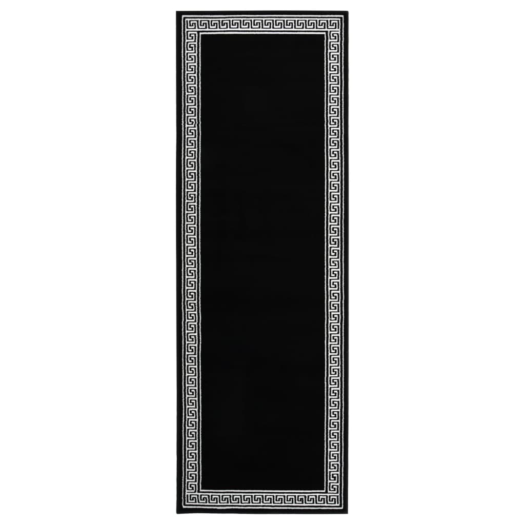 vidaXL Tapijtloper 60x200 cm BCF grijs met motief