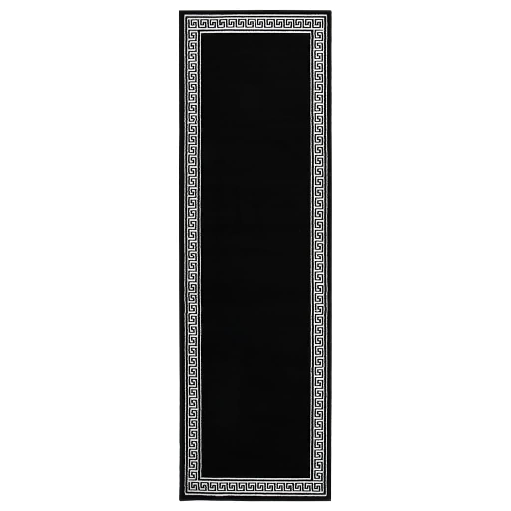 vidaXL Tapijtloper 60x200 cm BCF grijs met motief
