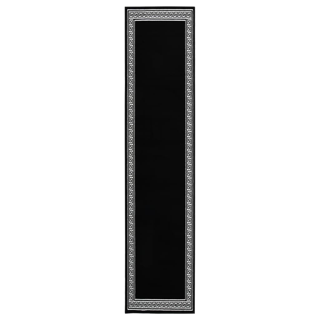 vidaXL Tapijtloper 60x200 cm BCF grijs met motief