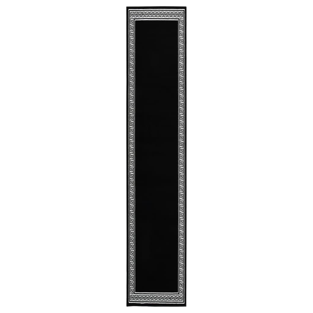 vidaXL Tapijtloper 60x200 cm BCF grijs met motief