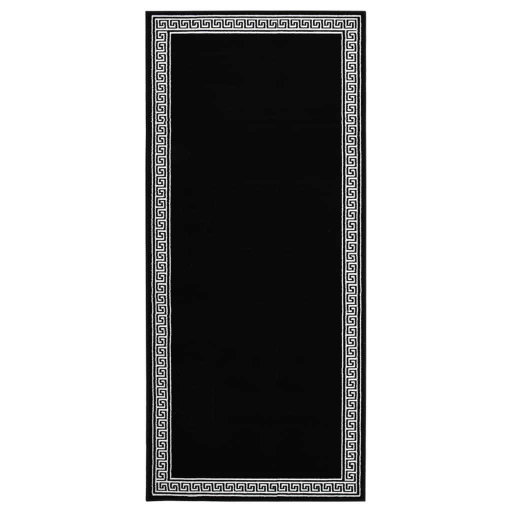 vidaXL Tapijtloper 60x200 cm BCF grijs met motief