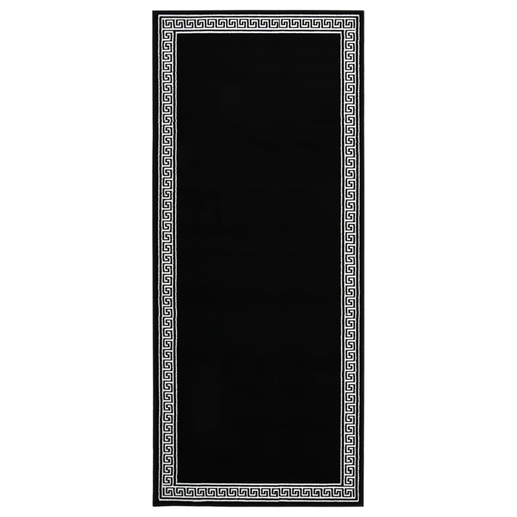 vidaXL Tapijtloper 60x200 cm BCF grijs met motief