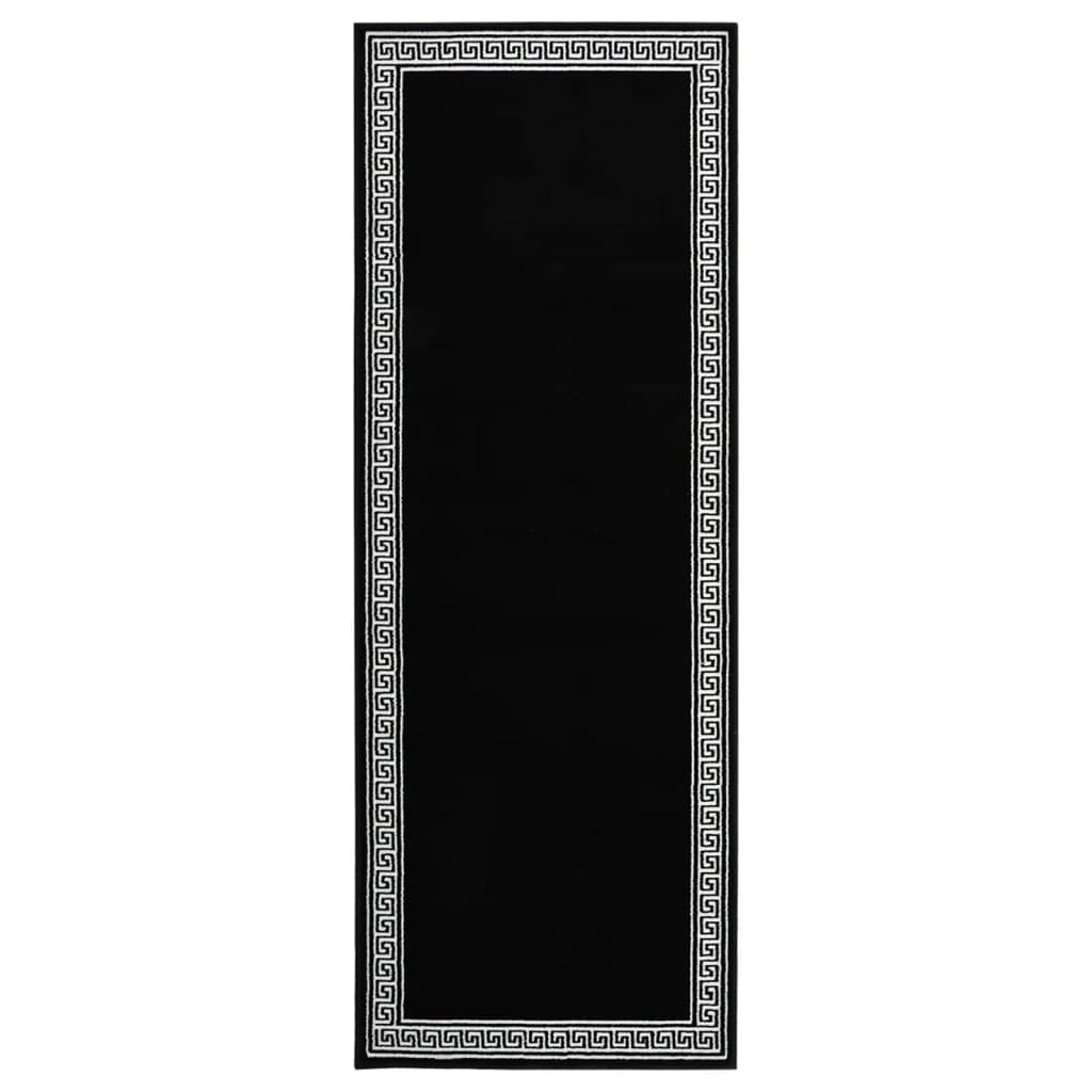 vidaXL Tapijtloper 60x200 cm BCF grijs met motief