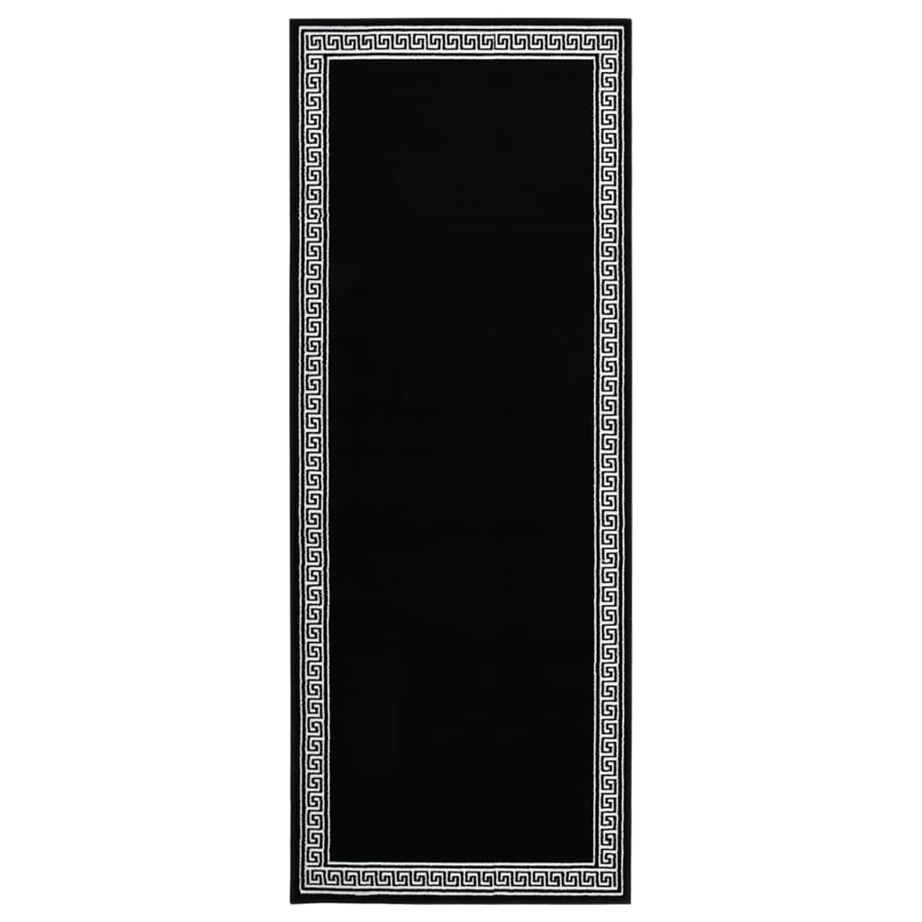 vidaXL Tapijtloper 60x200 cm BCF grijs met motief