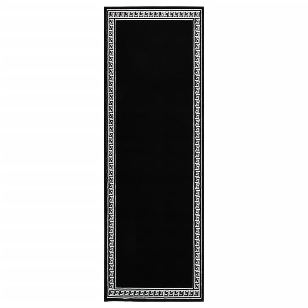 vidaXL Tapijtloper 60x200 cm BCF grijs met motief