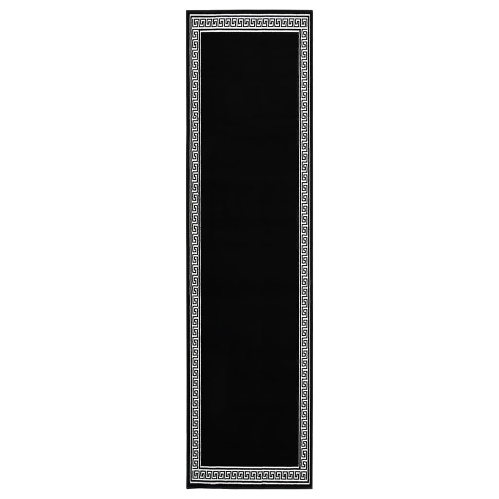 vidaXL Tapijtloper 60x200 cm BCF grijs met motief