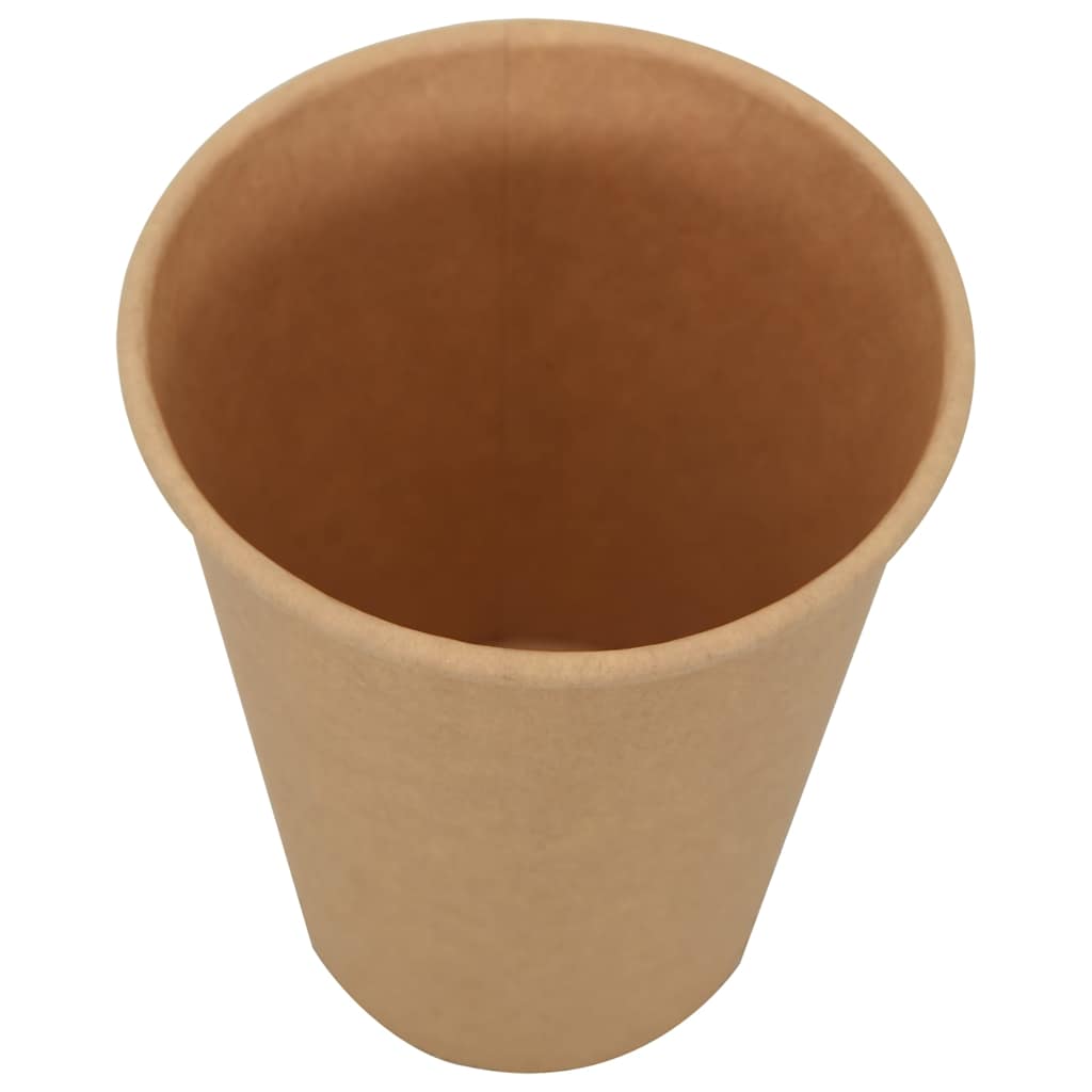 vidaXL Papieren koffiekopjes met deksel 1000 st 8oz 200 ml