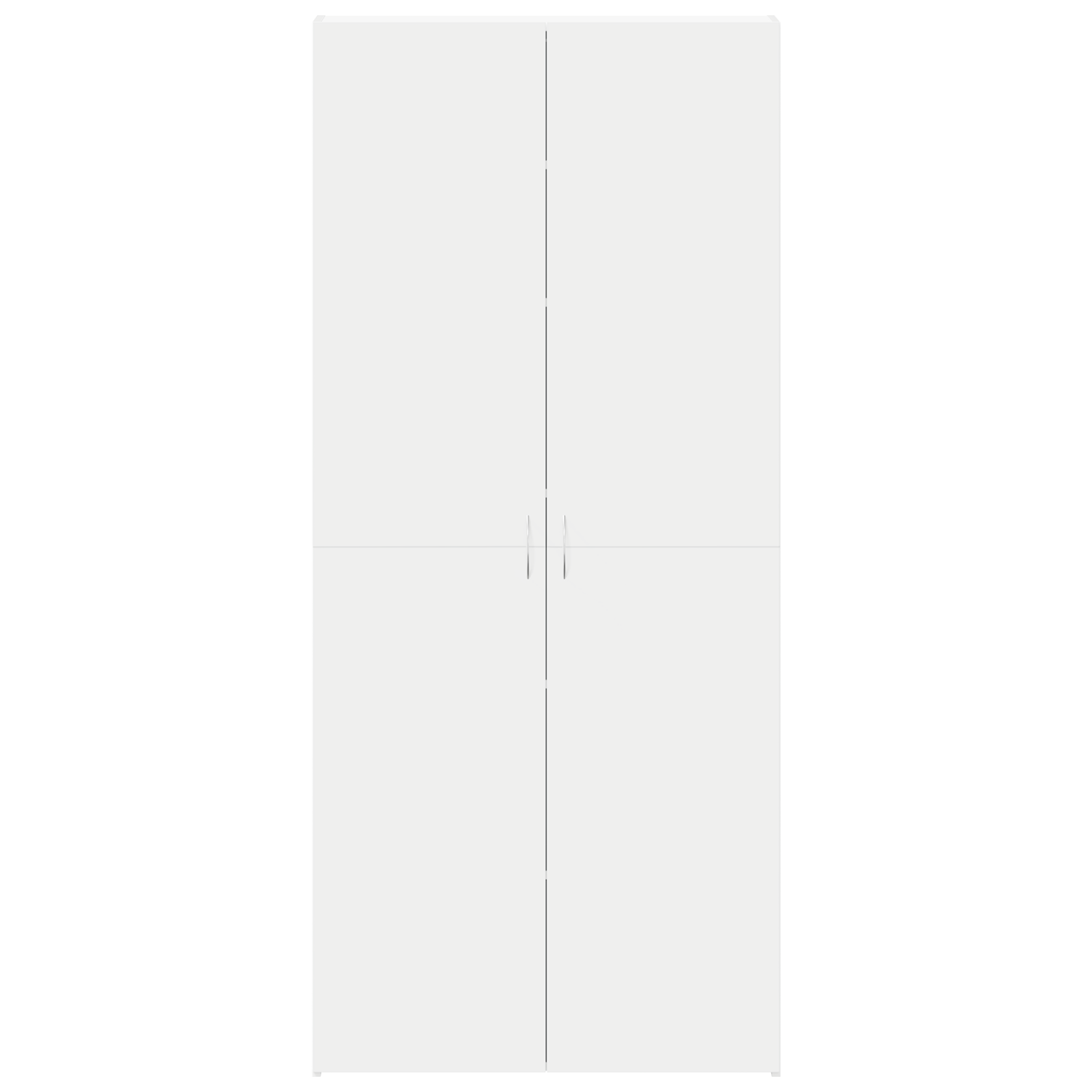 vidaXL Schoenenkast Wit 80x35.5x180 cm Gefabriceerd Hout