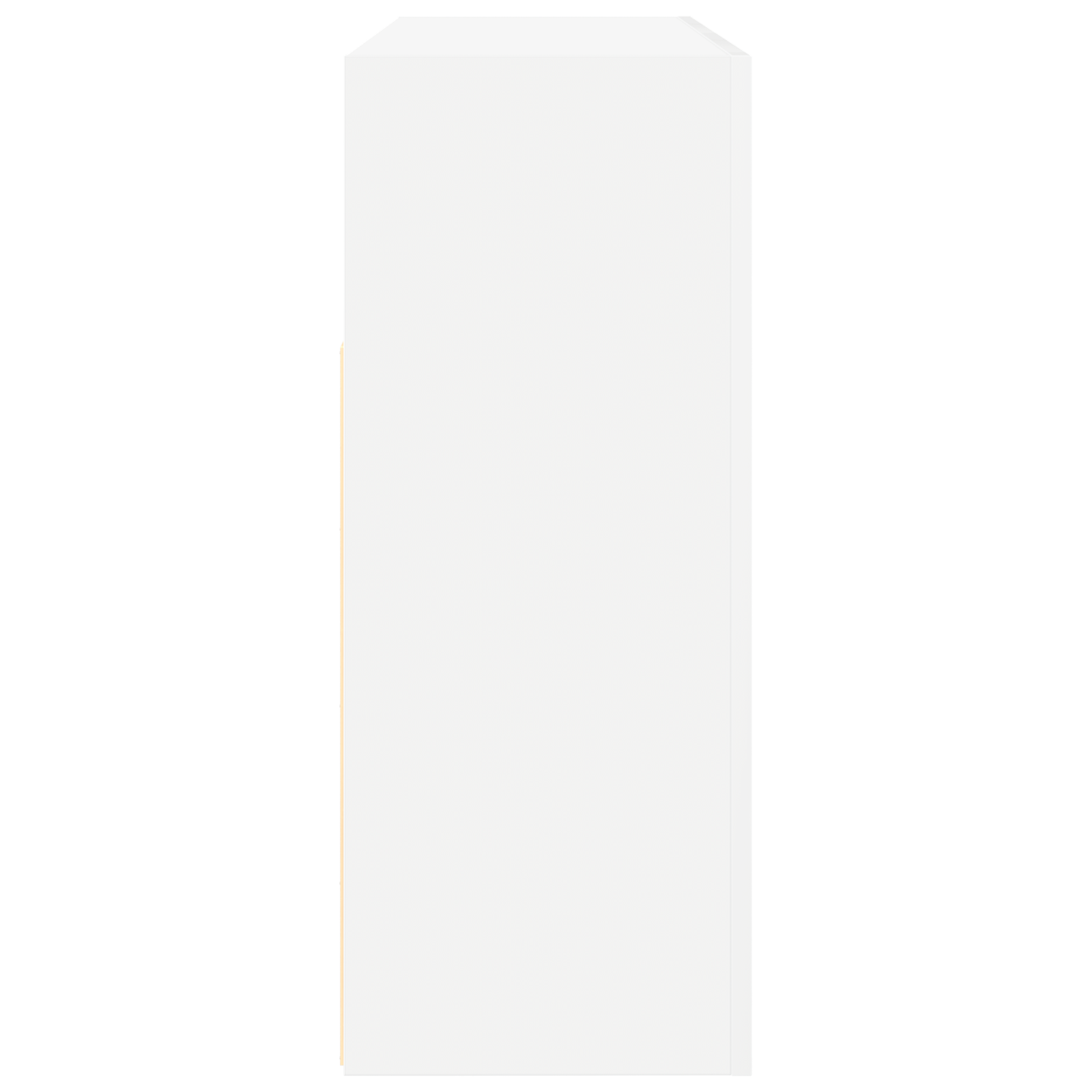 vidaXL Witte Dressoir Wit Samengesteld hout 116 x 30 x 75 cm Modern