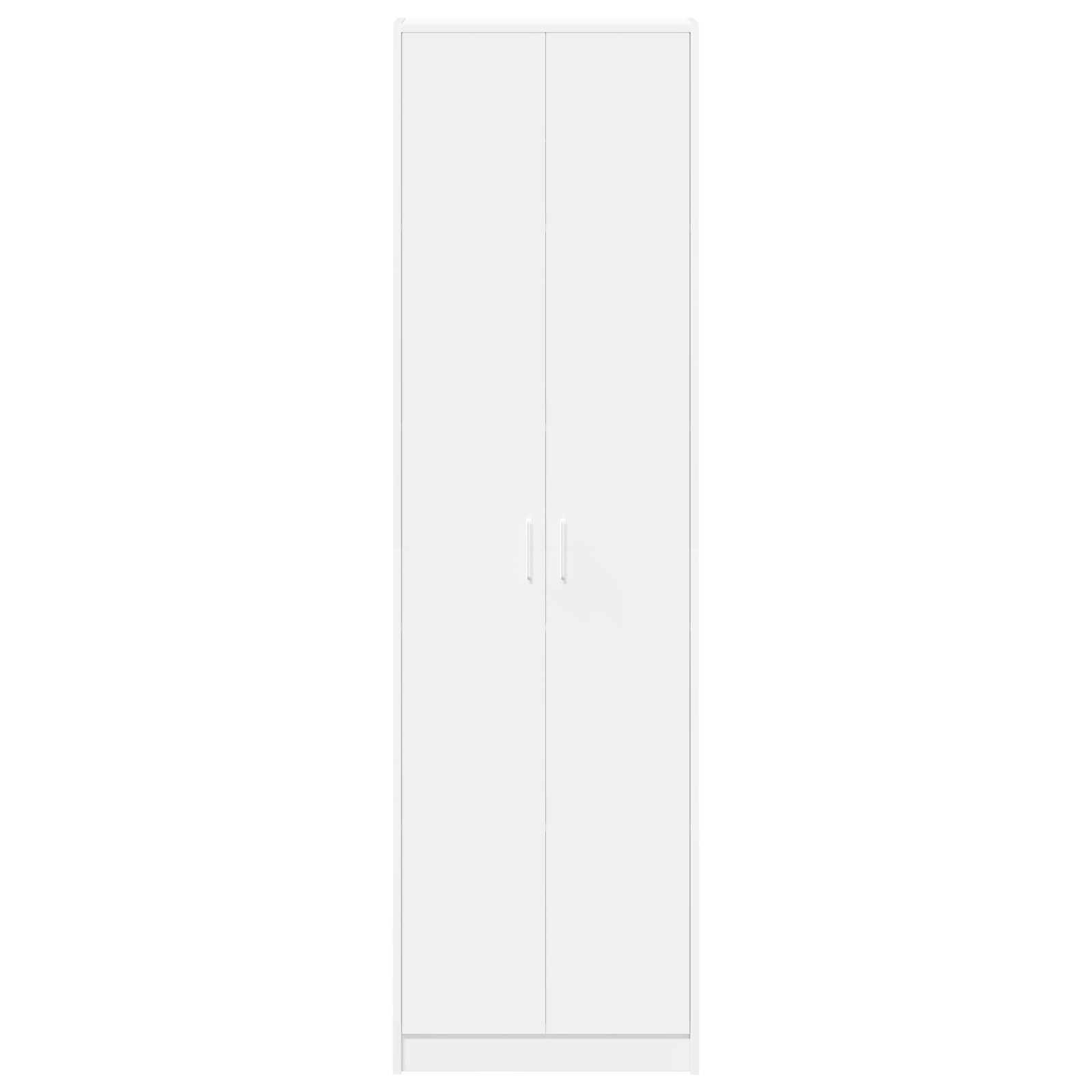 vidaXL Kledingkast Wit 55x25x189 cm Engineered Wood