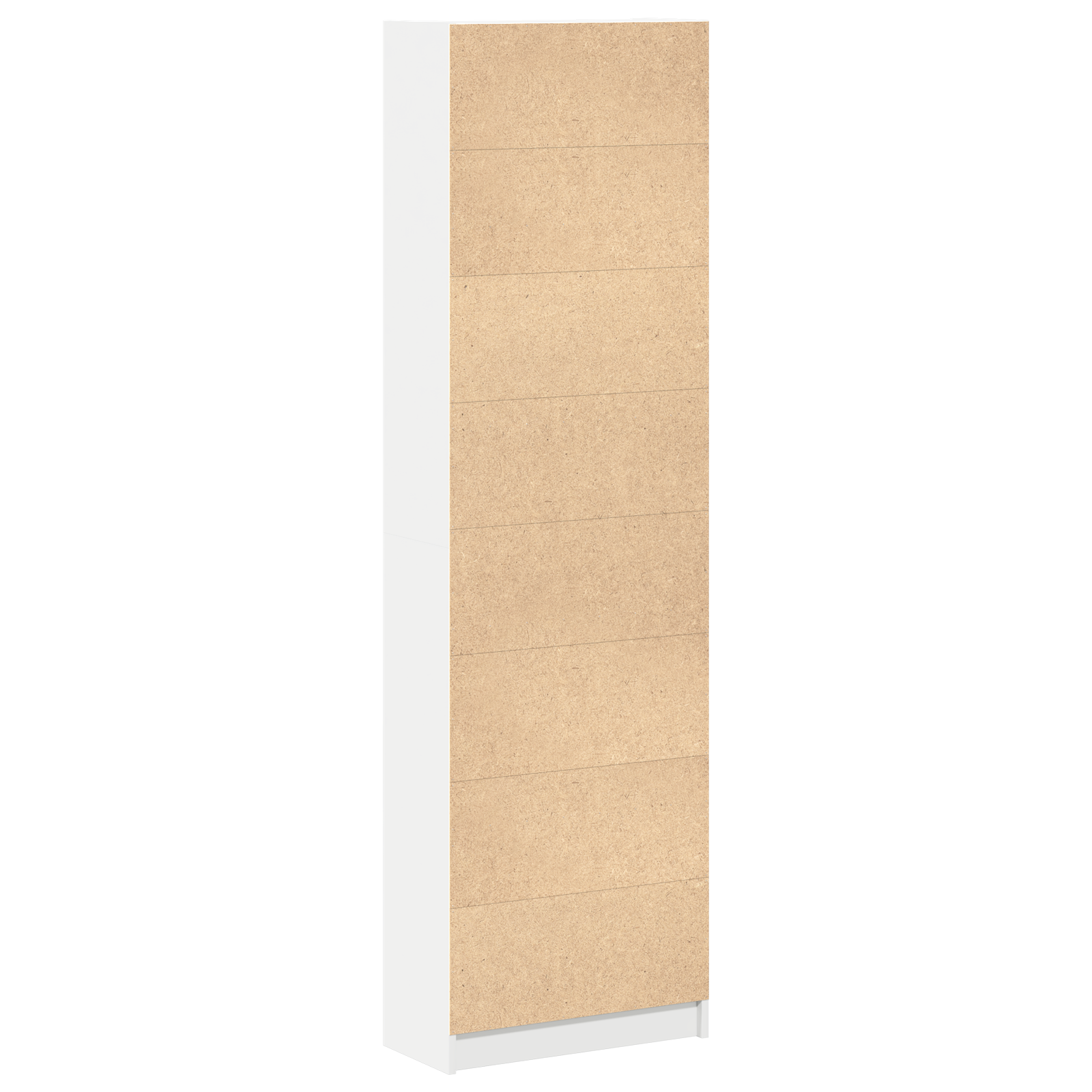 vidaXL Kledingkast Wit 55x25x189 cm Engineered Wood