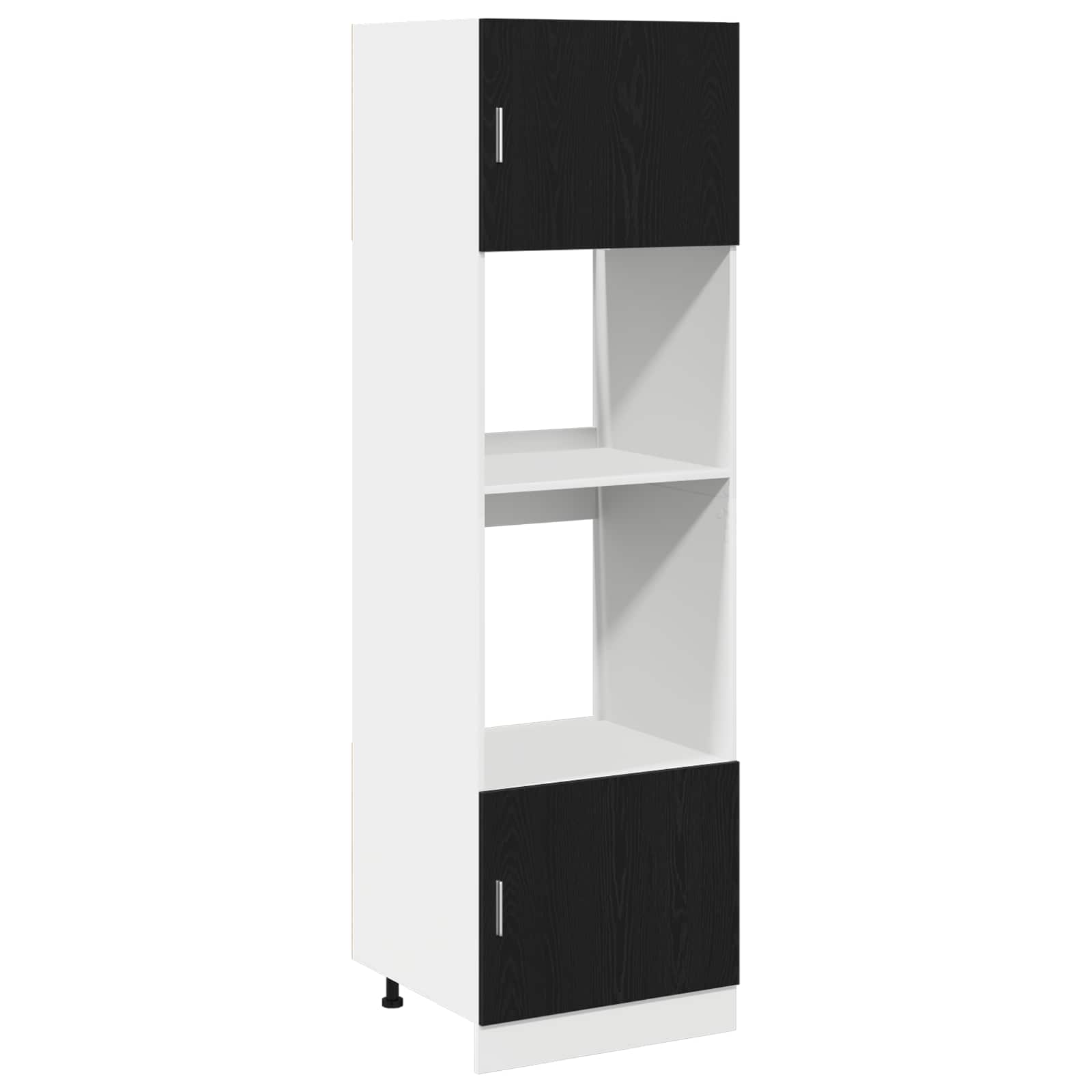 vidaXL Hangkast Lyon 60x31x40 cm bewerkt hout hoogglans wit