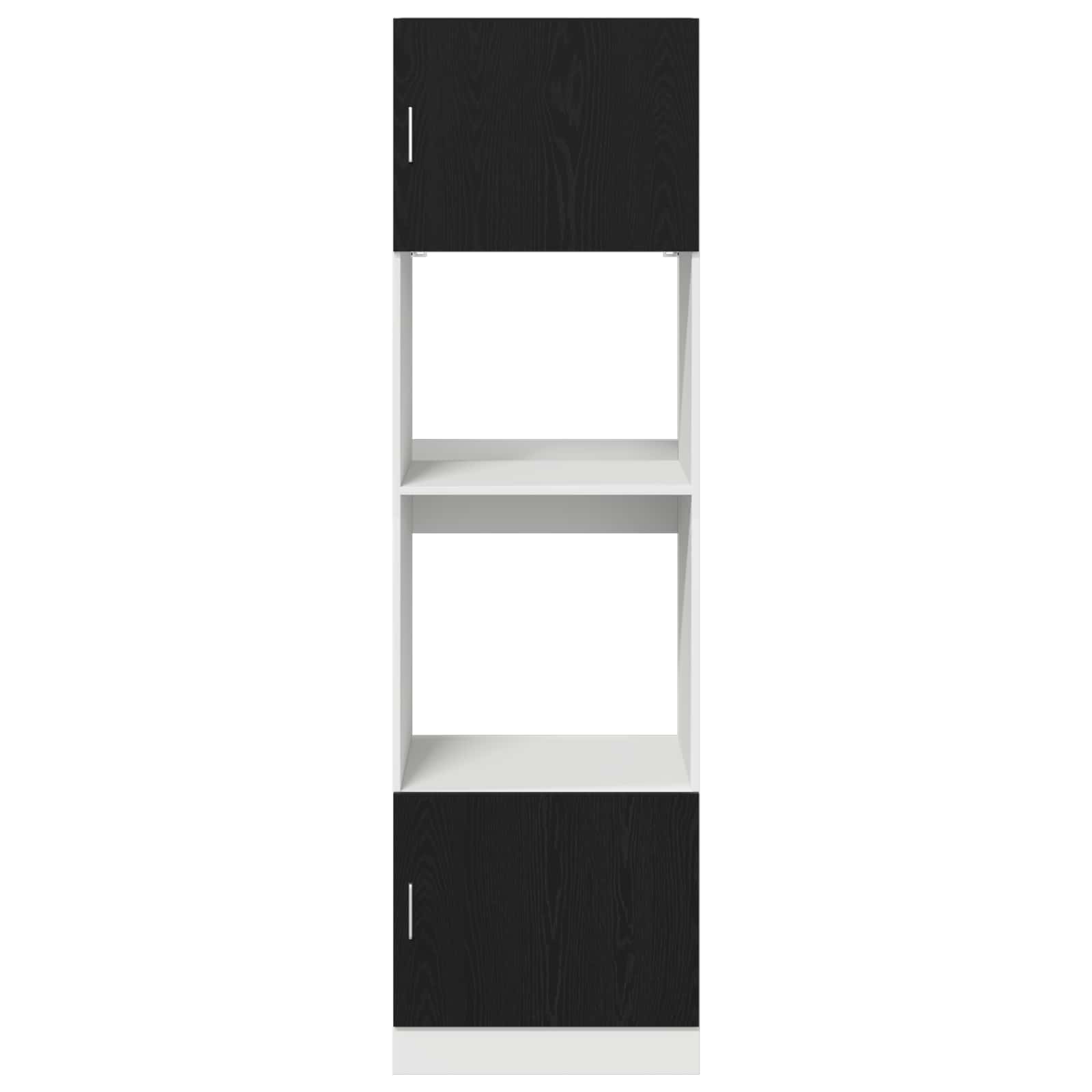 vidaXL Hangkast Lyon 60x31x40 cm bewerkt hout hoogglans wit