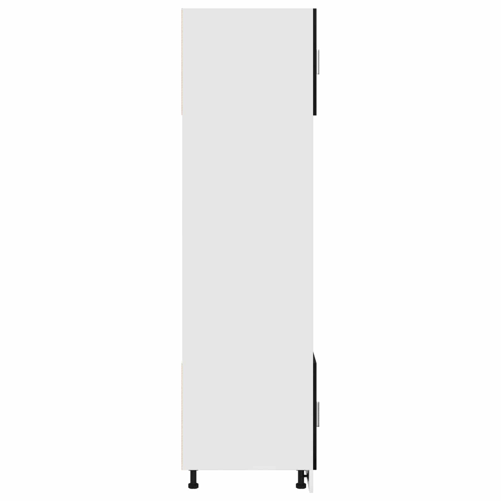 vidaXL Hangkast Lyon 60x31x40 cm bewerkt hout hoogglans wit