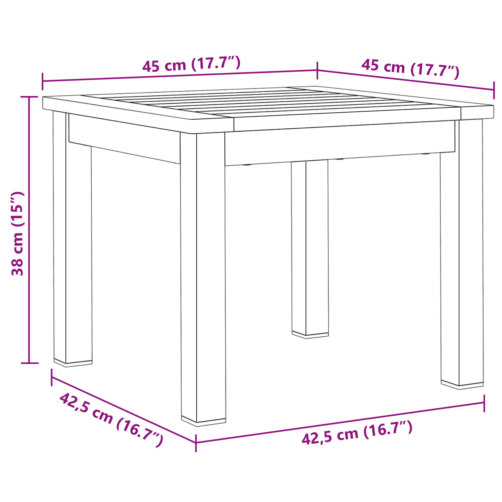 vidaXL Eetstoelen 2 stuks Grijs 60x56x85 cm Massief acaciahout