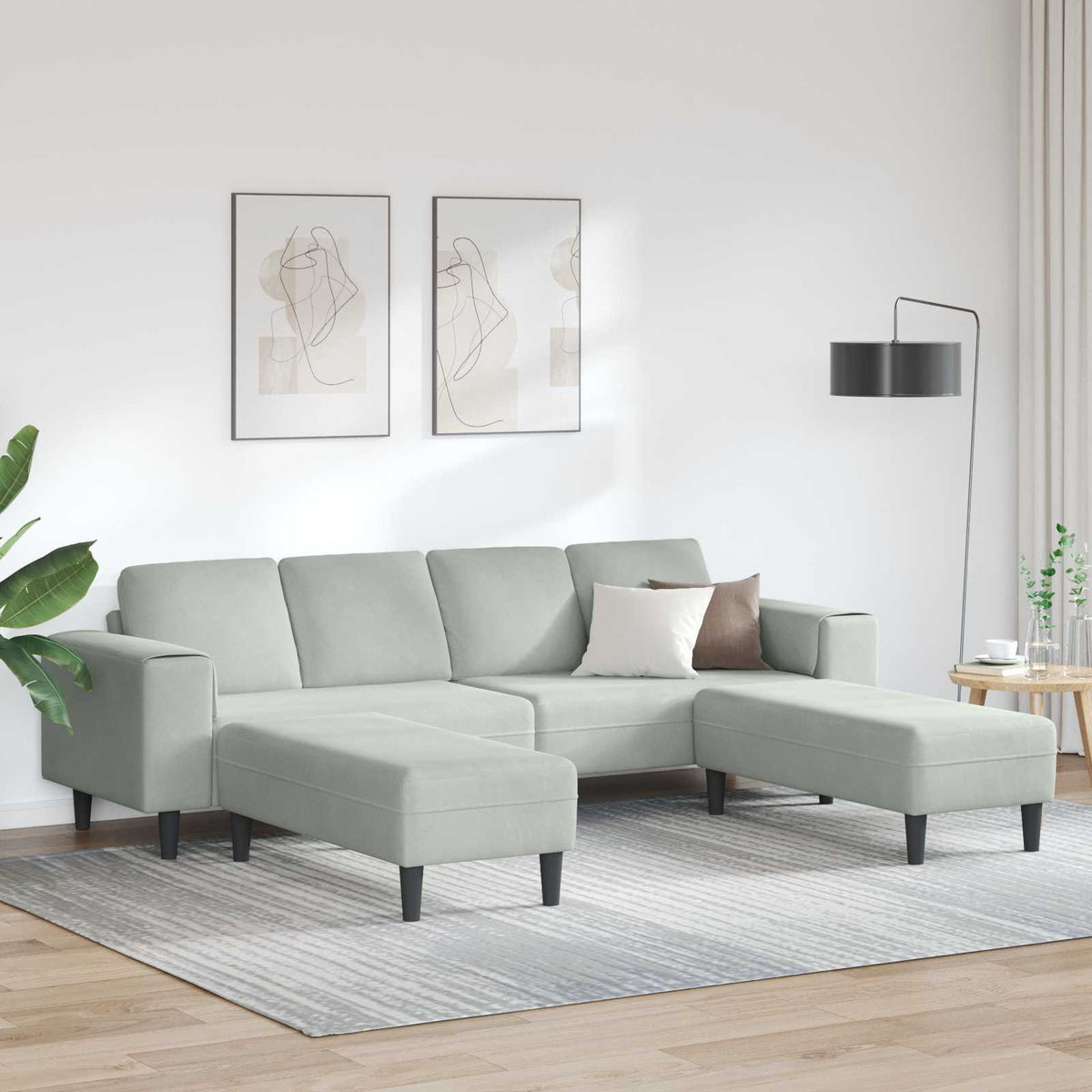 Bankstel Blauw Fluweel