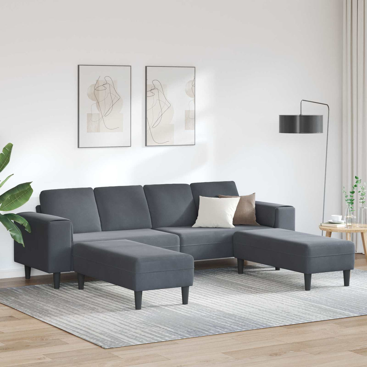 Bankstel Blauw Fluweel