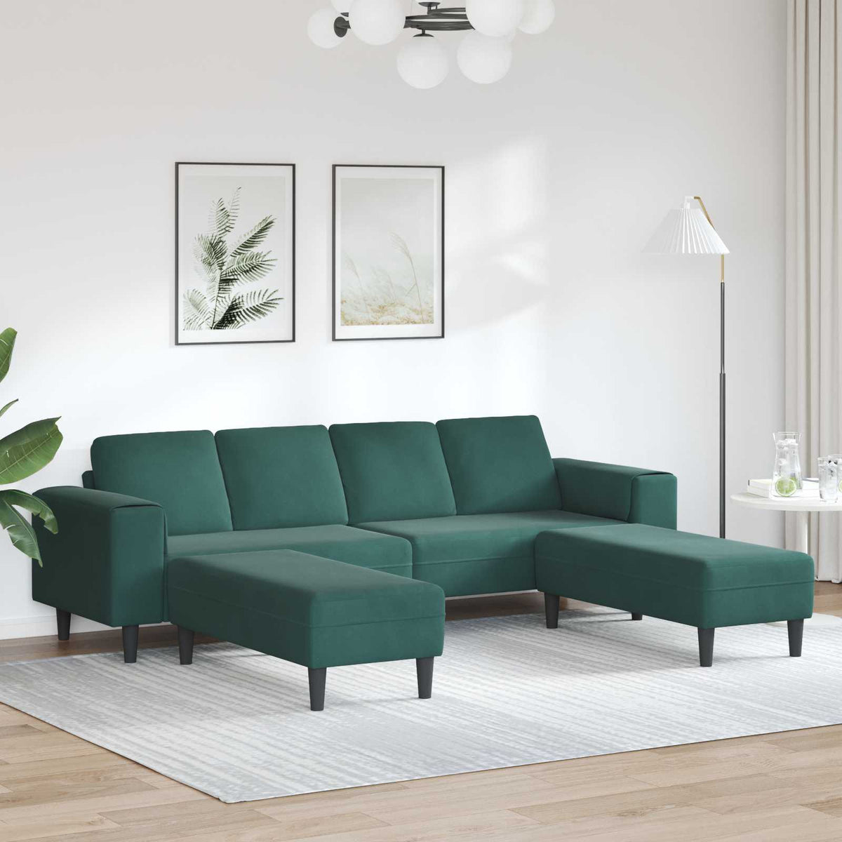 Bankstel Blauw Fluweel