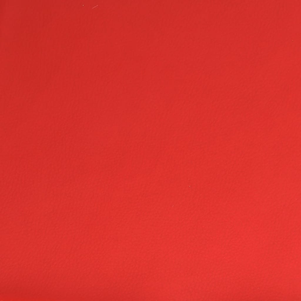 vidaXL Eetkamerstoelen draaibaar 2 st kunstleer rood