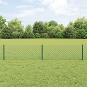 vidaXL Hek met Paal Groen