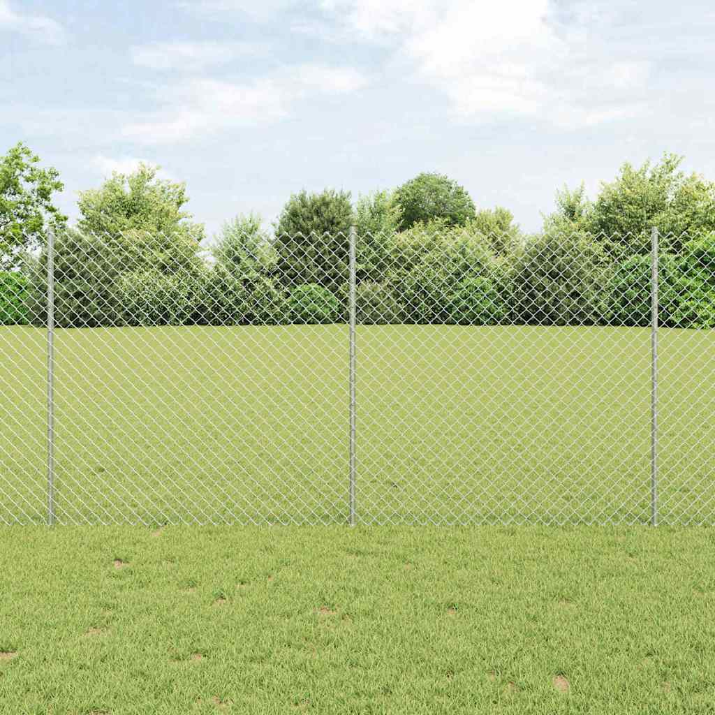 vidaXL Hek met Paal Groen